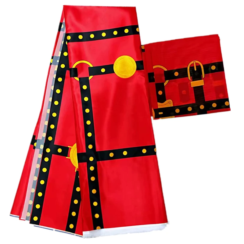 MJ851012s5 Лучшая цена винтажная шелковая вощеная ткань Африканская восковая печатная ткань Африканская Анкара ткань восковая печатная ткань 4+ 2 ярдов/партия для платья - Цвет: MJ851012s5