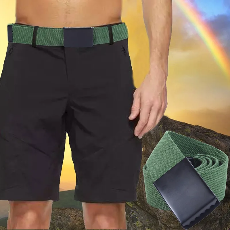 

Candy Color High Quality Canvas Belt Men/Women Jeans Waistband Adjustable Men Outdoor Travel Tactical Metal Buckle Waist Belt