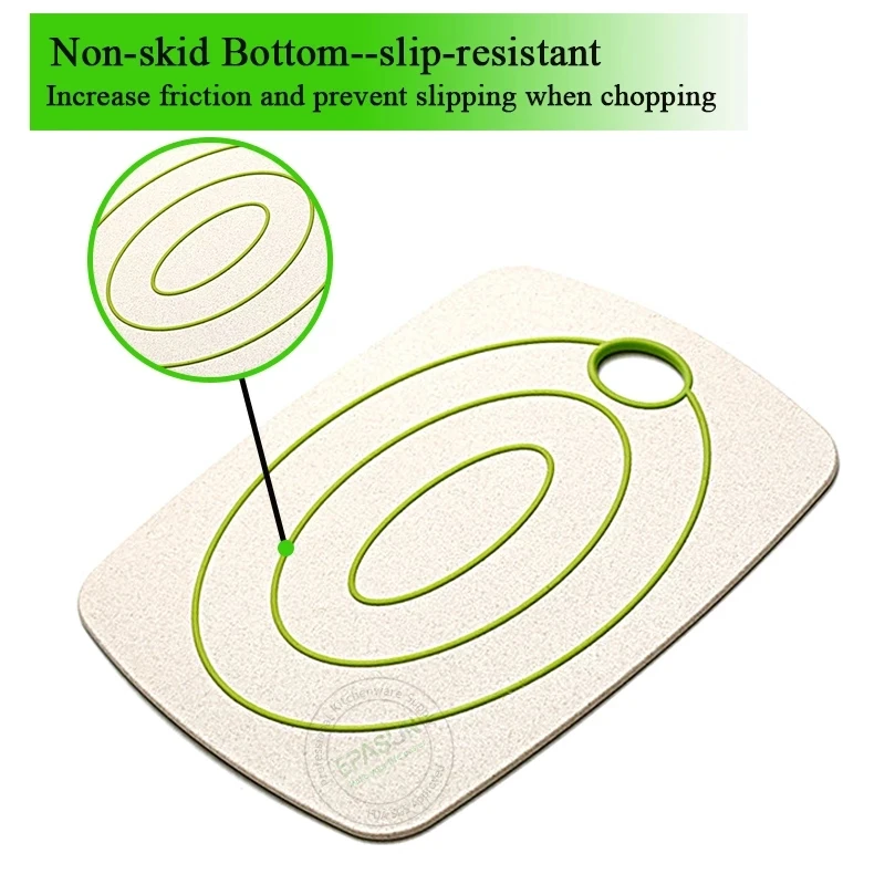 Доска разделочная YMEEI из пшеничной соломы 2 шт. | Дом и сад