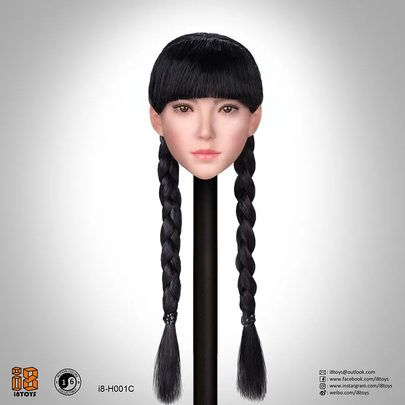 В наличии I8TOYS I8 H001 1/6 солдат азиатских комиксов голова резьба Модель нежные