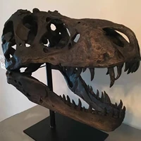 replica dinosaur skull resin animal skeleton ornament haunted house dinosaur statue home decoration accessories for living room