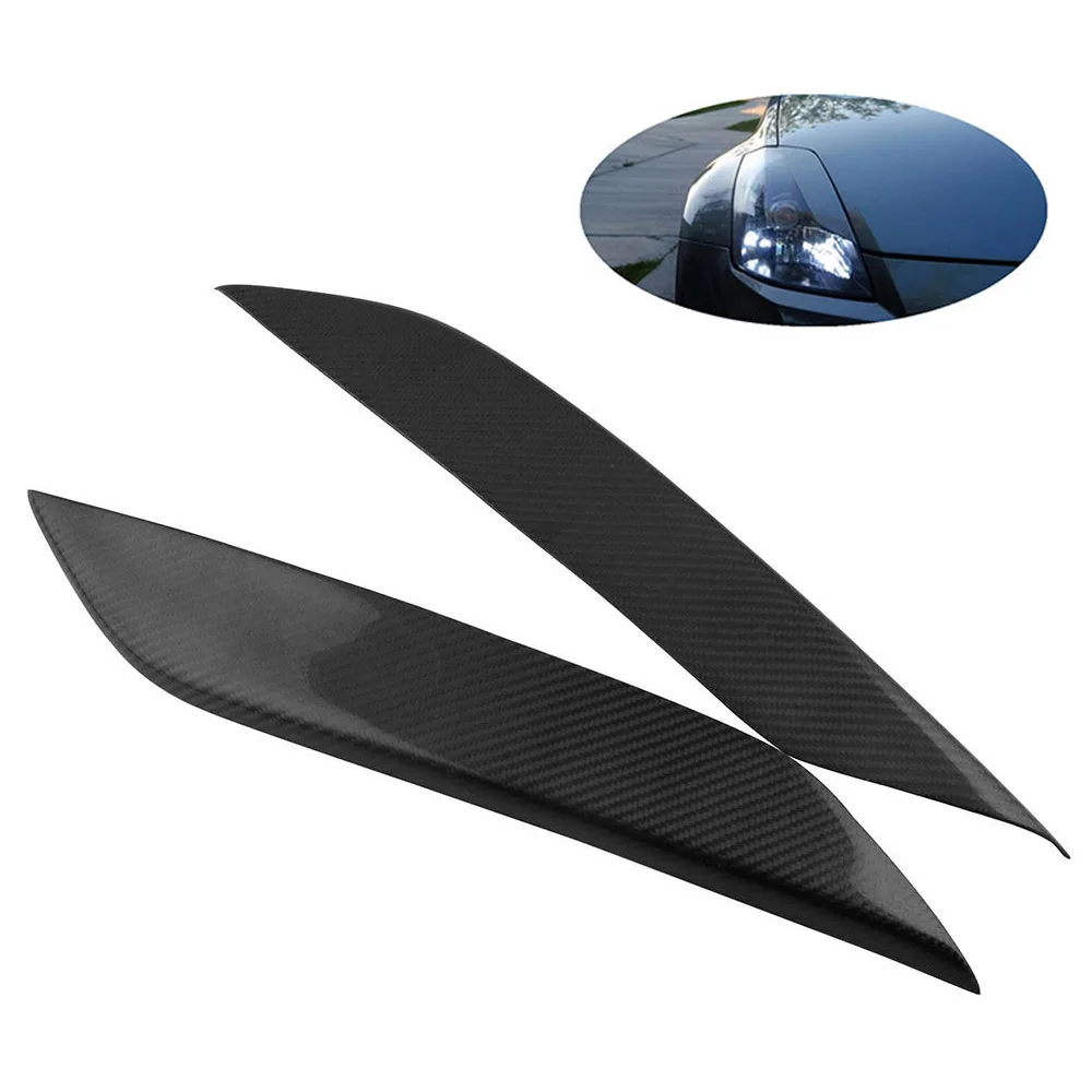 Накладка на переднюю панель автомобиля из углеродного волокна для 2003 2008 NISSAN 350Z