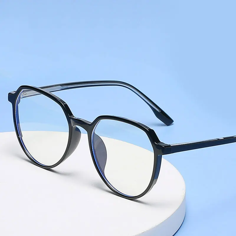 

New Arrival Retro Full Rim Spectacles TR-90 Frame Glasses For Women and Men with Anti-Blue Light Lenses Optical Eyewear