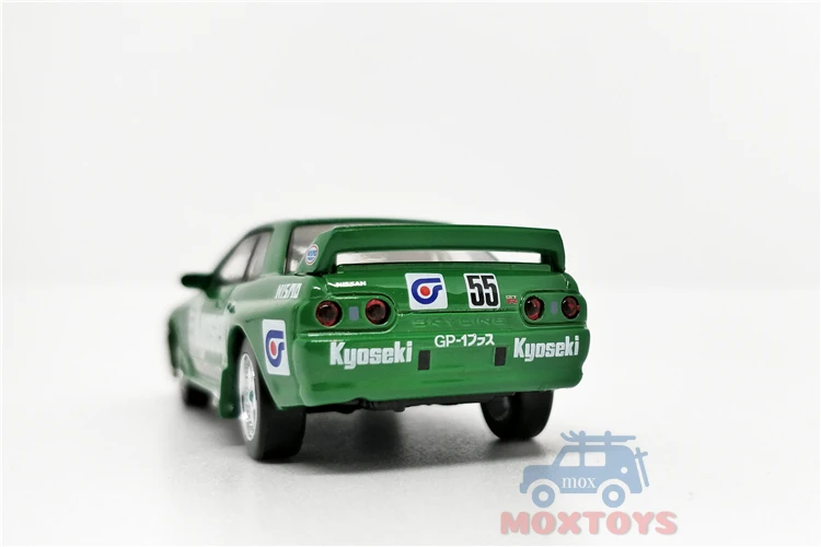 Мини GT 1:64 Nissan Skyline GT-R R32 гр. Модель автомобиля A #55 Kyoseki 1993 RHD | Игрушки и хобби