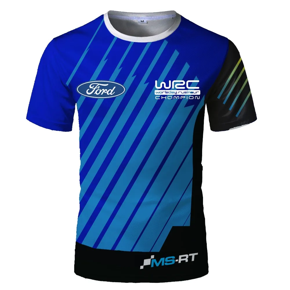 

Men's T-shirt Bike T-shirt New Design Rally Racing Team Logo Comfortable Breathable Sportswear T-shirt OutdoorTop Shirt