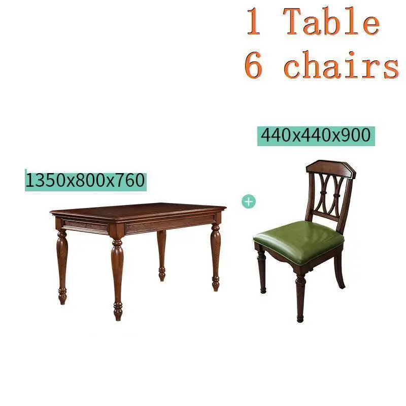 Eettafel Redonda Esstisch Yemek Masasi Escrivaninha Tavolo Dinning Juego De Set Ретро деревянный комедор Меса стол бюро обеденный стол