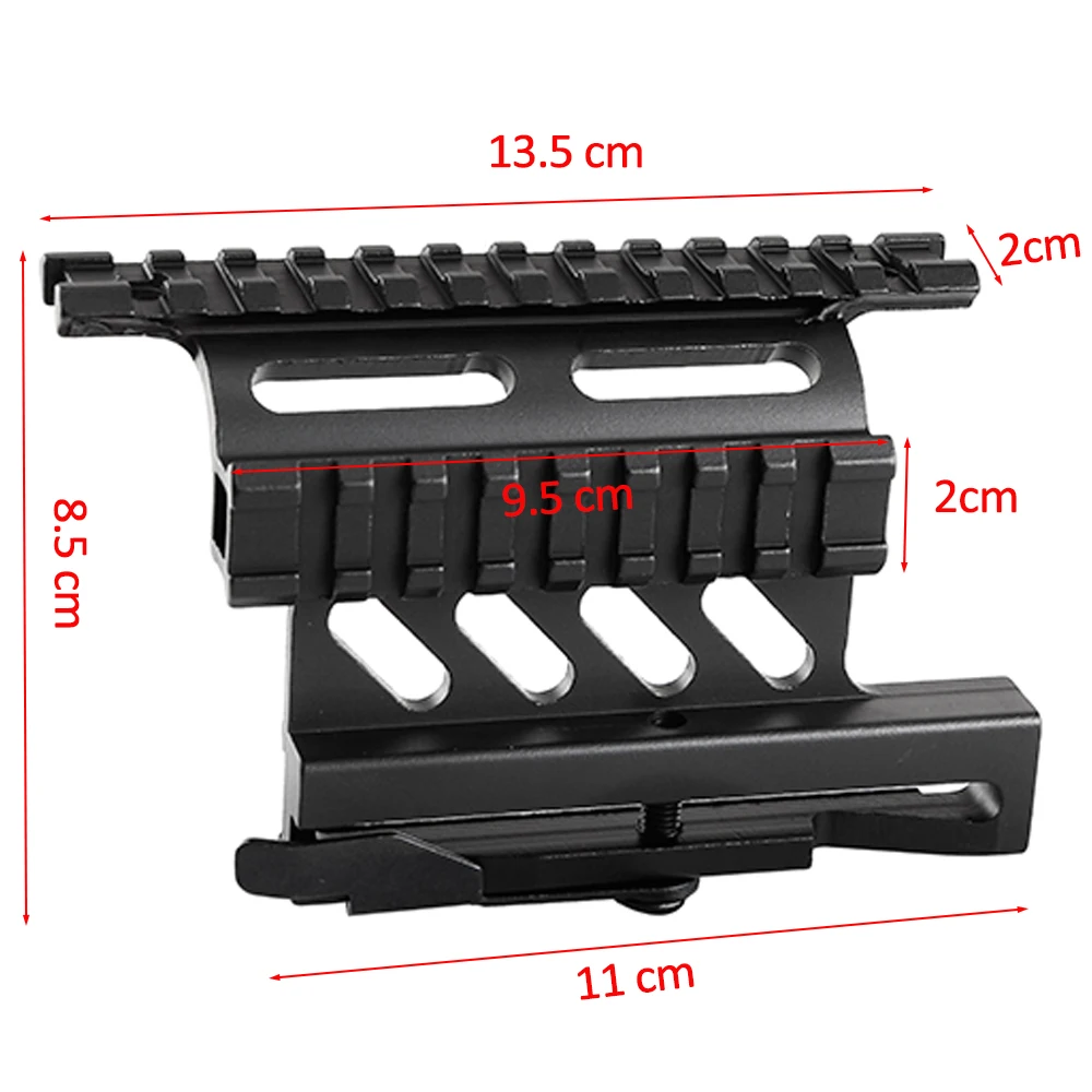 SPINA OPTICS тактическая рельсовая направляющая серии AK Боковое крепление Quick QD стиль