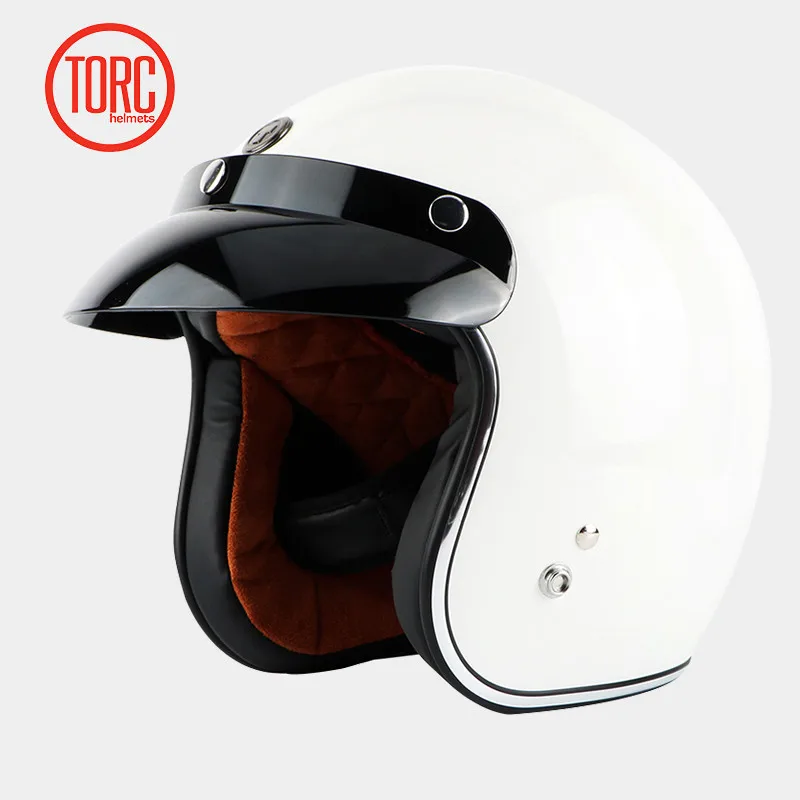Model 4 Винтажный moto rcycle шлем TORC T50 открытый шлем DOT одобренный полушлем Ретро Мото шлем capacete moto ciclistas capacete - Цвет: Model 4