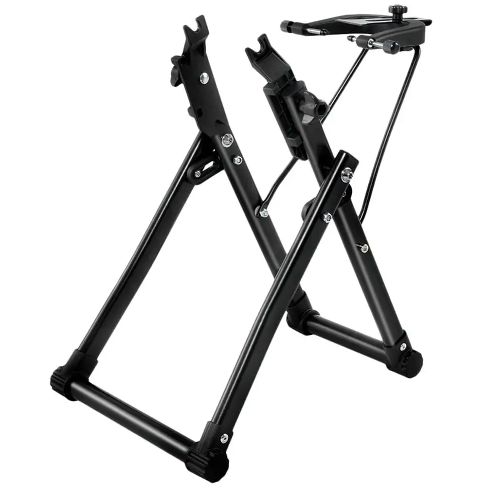 

Durable Portable Bike Wheel Truing Stand Wear-resistant Solid Color Home Mechanic Truing Stand Holder Support Rack