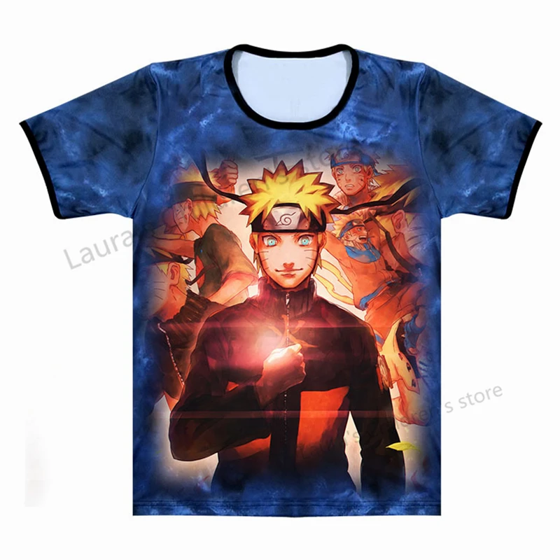 

Футболки в японском стиле ниндзя Сяо, 3D футболки, самый популярный новый дизайн 2021, Детская футболка для мальчиков и девочек, модная дышащая ...