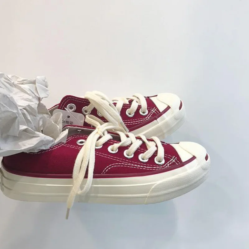 Женская обувь в стиле ретро женская парусиновая коллекция 2020 года сезон весна