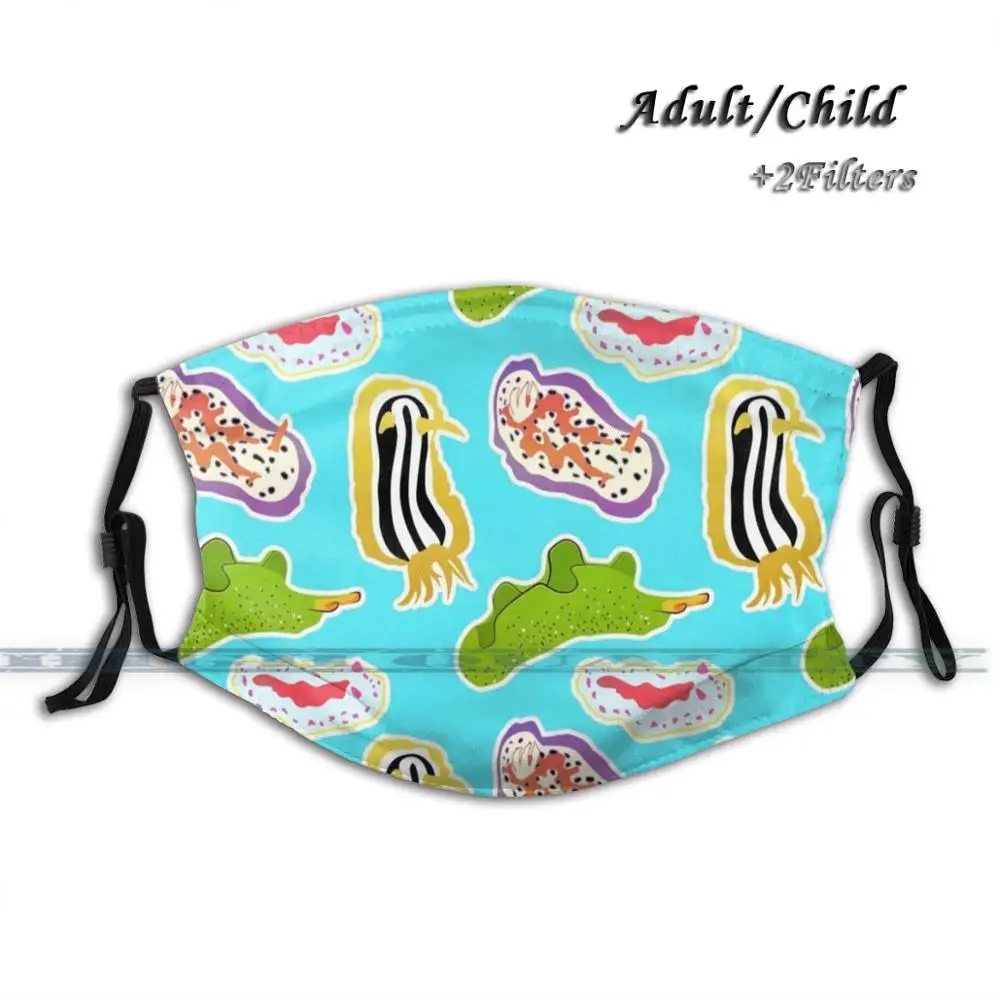 

Морская слизь, модная маска для лица с принтом, многоразовая моющаяся забавная маска для рта с фильтром Pm2.5, слизь, морская слизь, морская био...