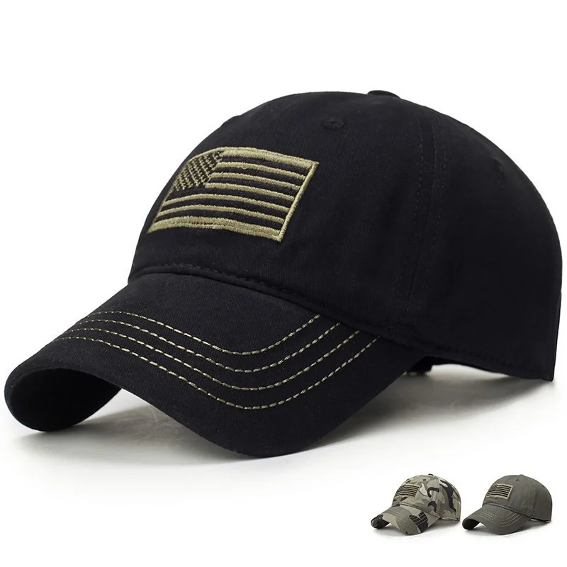 

2021 new Baseball Cap women Snapback Hats For men outdoor camouflage Gorras Embroidered USA National flag Hat Caps Casquette hat