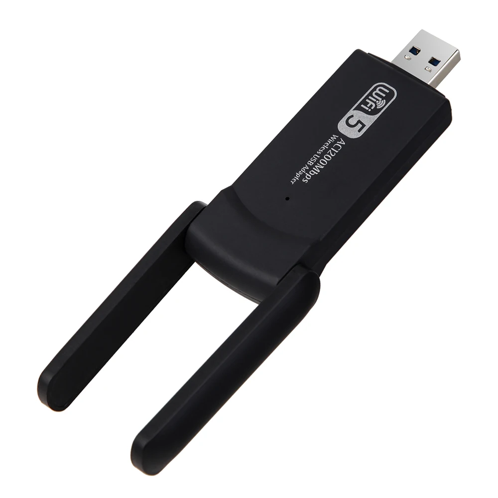 1200Mbps USB Wireless Network Card WiFi LAN Adapter 2.4g&amp5GHZ wifi dongle two antenna | Компьютеры и офис