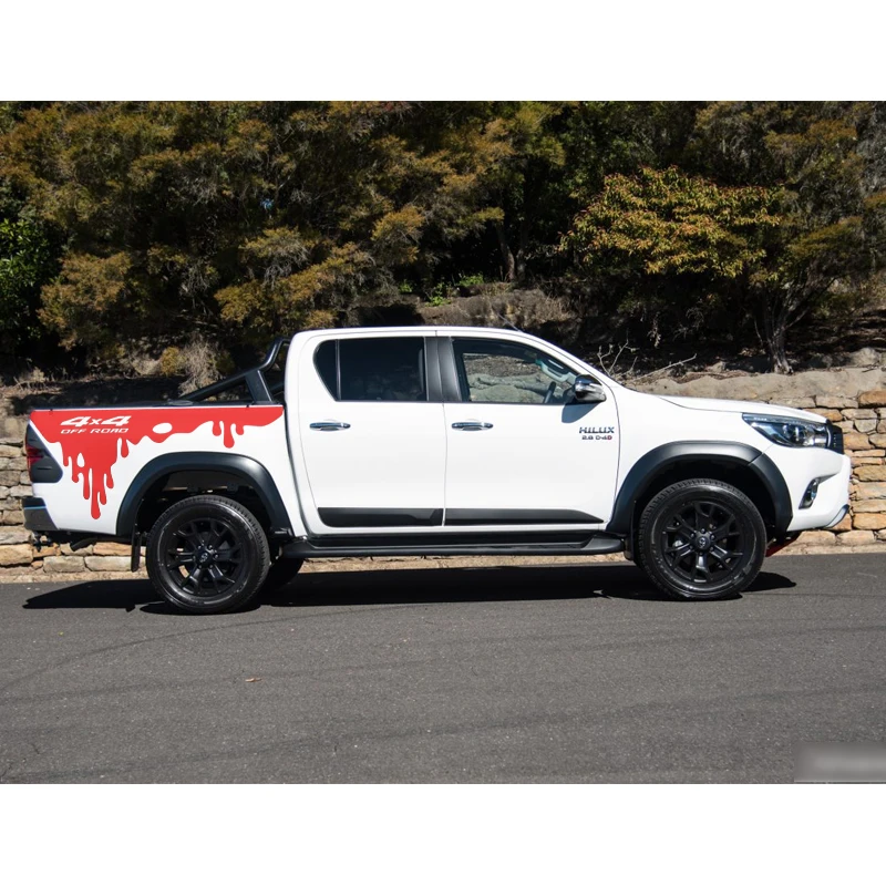 2 шт. виниловые автомобильные наклейки для toyota hilux 2015 2016 2017 2018 2019 | Автомобили и