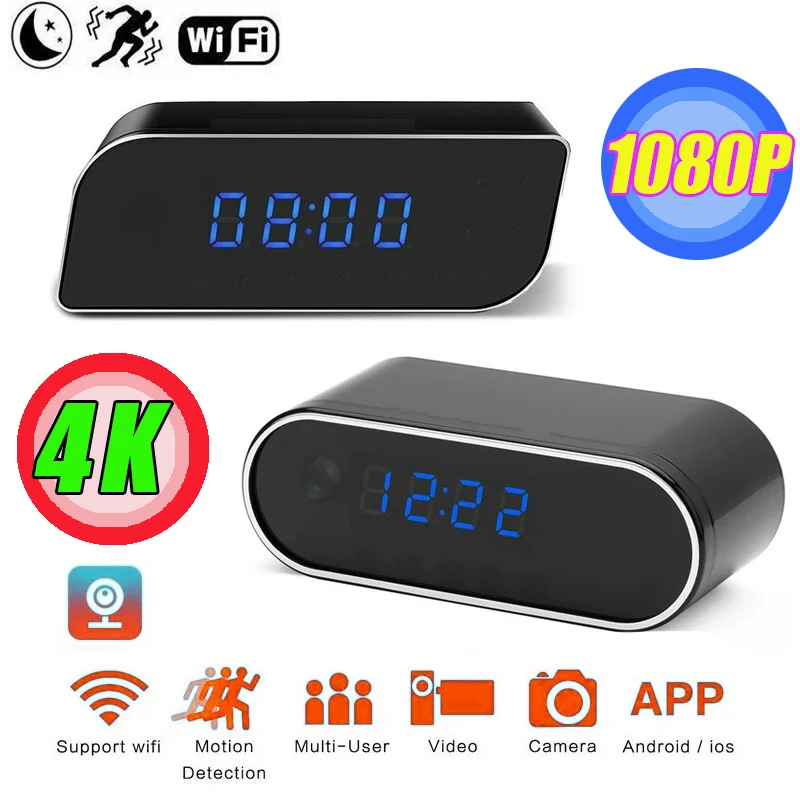 

Ip-камера для наручных часов, Wi-Fi, 1080P, P2P/AP