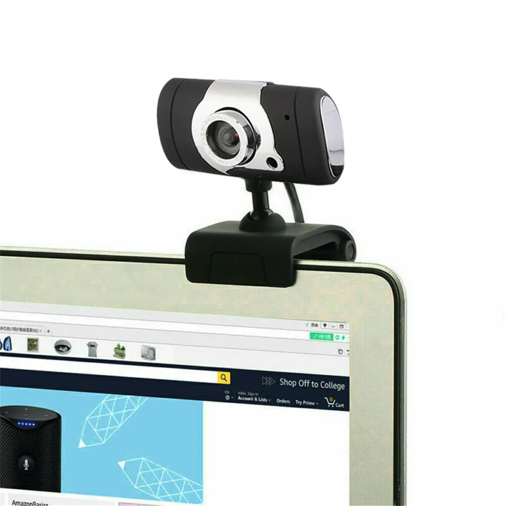 Веб-камера Hd 5 мегапикселей Usb веб-камера с микрофоном зажимом для компьютера ПК