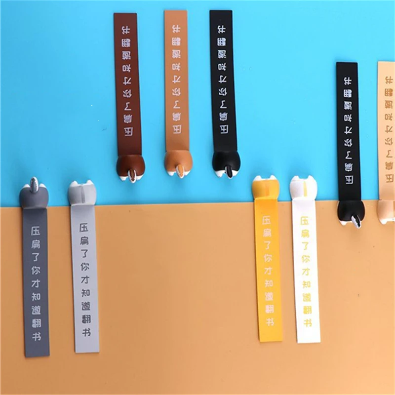 

Creative 3D Three-dimensional Bookmark Cute Cartoon Animal Marker Kawaii Pet Cat Bookmark For Kids Gift School Office Supplies