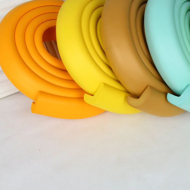 Juego de tiras Anticolisi&oacute;n de protecci&oacute;n para seguridad del beb&eacute;, accesorio tipo L, engrosado y ensanchado, protecci&oacute;n de esquinas para ni&ntilde;os, borde de mesa, 4m + 10 Uds.-0