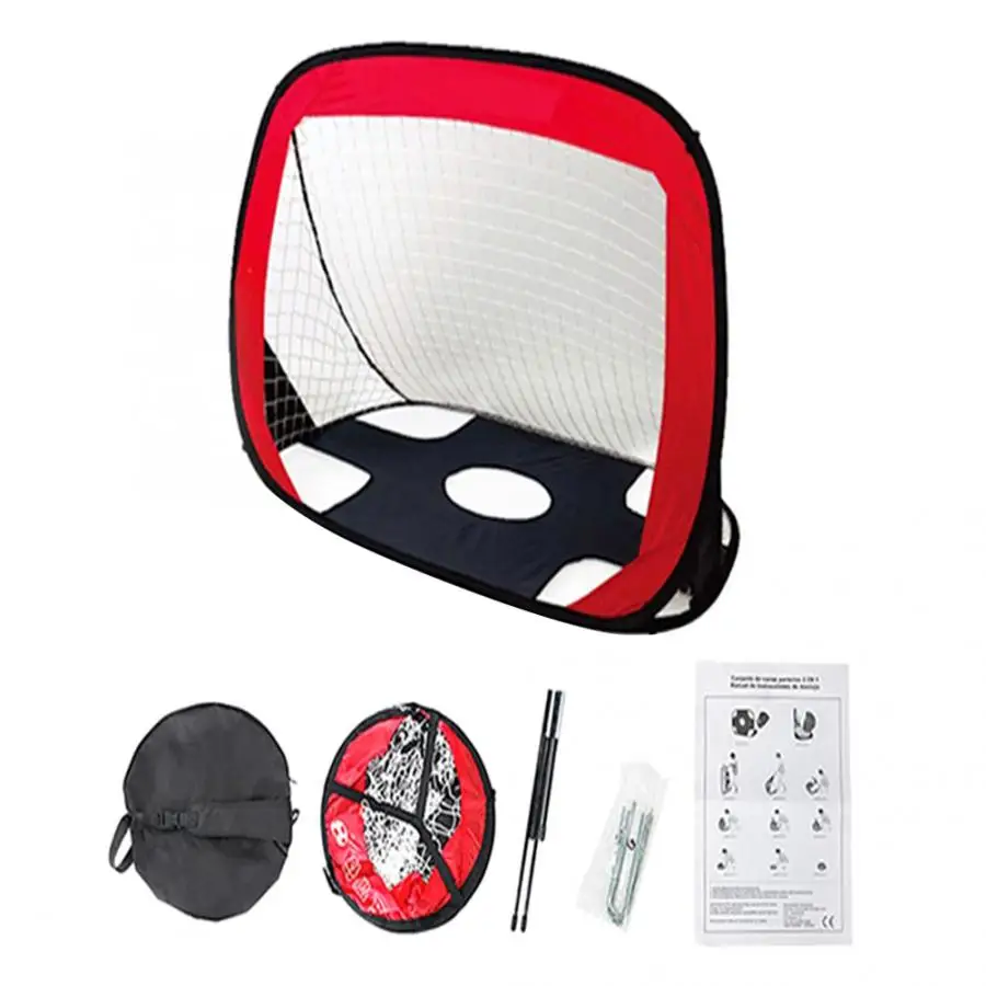 Портативная Складная футбольная сетка официального размера для детей и