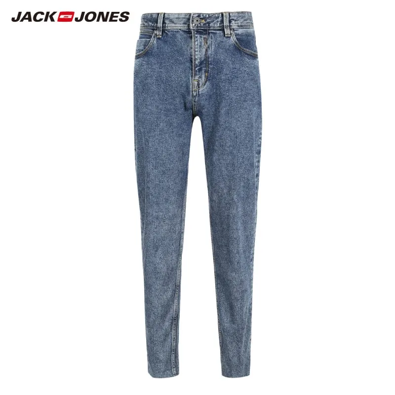 JackJones мужские зимние повседневные укороченные джинсы до щиколотки джинсовые
