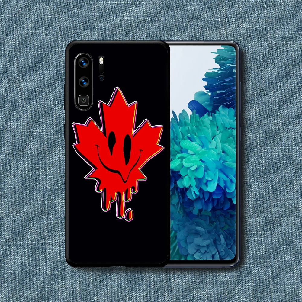 

DSQ2 Fashion Trend Brand D2 Phone Case For Huawei P Mate Smart 10 20 30 40 Lite Z 2019 Pro black Bumper Luxury Funda Soft Cover