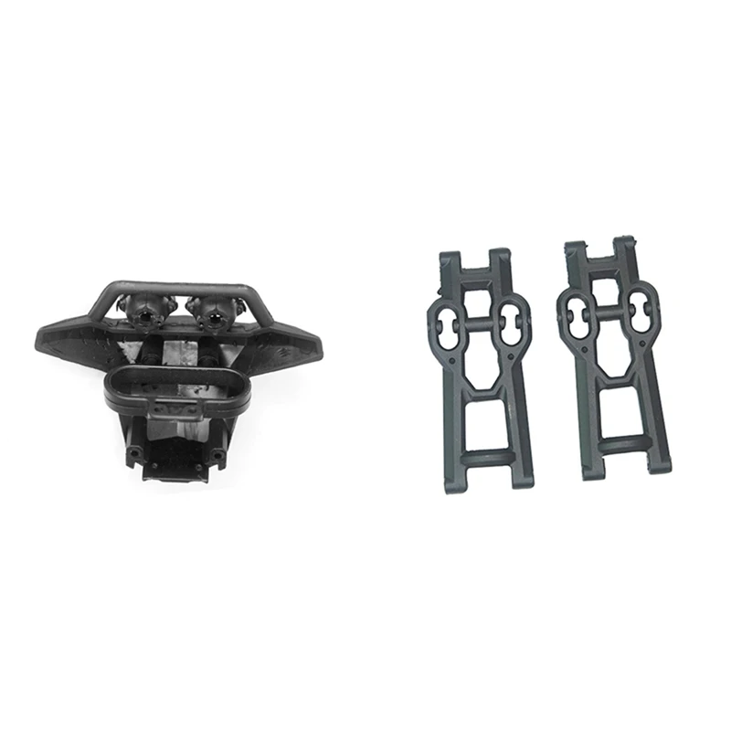 

2 комплекта для XLF X03 X04 X-03 X-04 1/10 RC автомобиль бесщеточный tзапчасти для Запчасти аксессуары переднего бампера и задние поворотный кронштейн