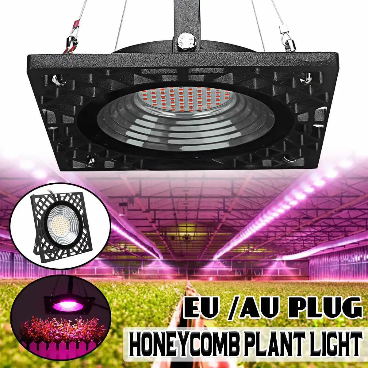 

50W LED Grow Light 2835 Leds Chip Phyto Growth Lamp New Full Spectrum Technology Full Spectrum Phyto Lamp for Indoor Plants Grow
