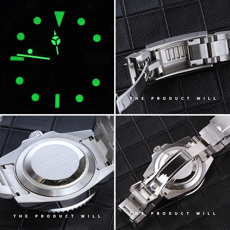 Мужские автоматические механические наручные часы NH35 Move Men t Автоматические с