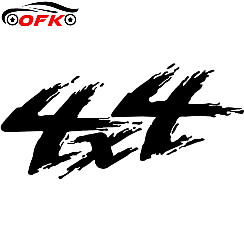 

4x4 Offroad Fashion Car Sticker Personality Decal Laptop Suitcase Truck Motorcycle Auto Accessories PVC,14cm*7cm