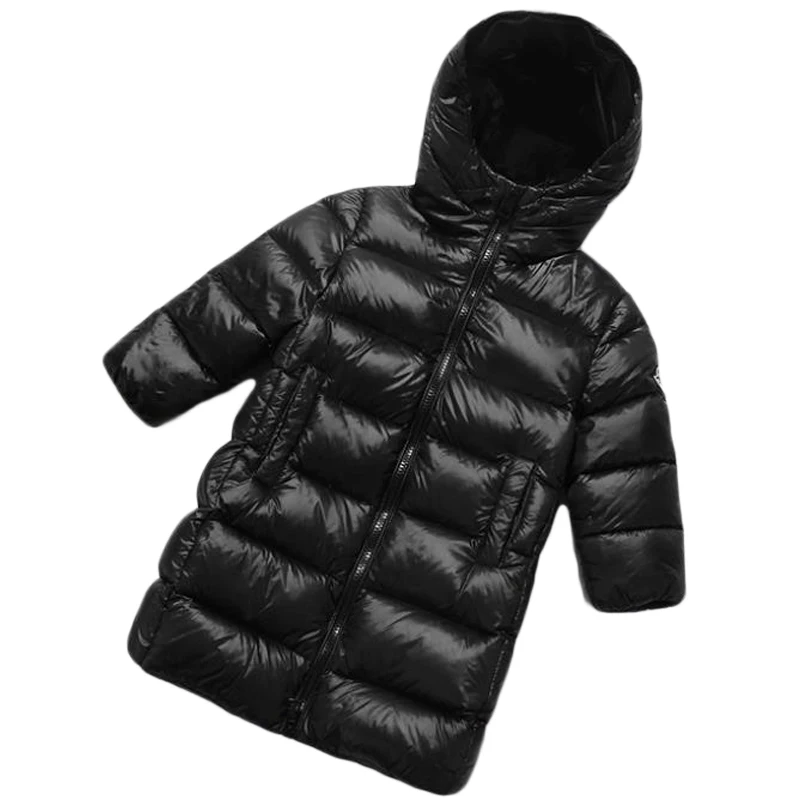 2020 новая зимняя модная детская куртка для девочек Детская на белом утином пуху