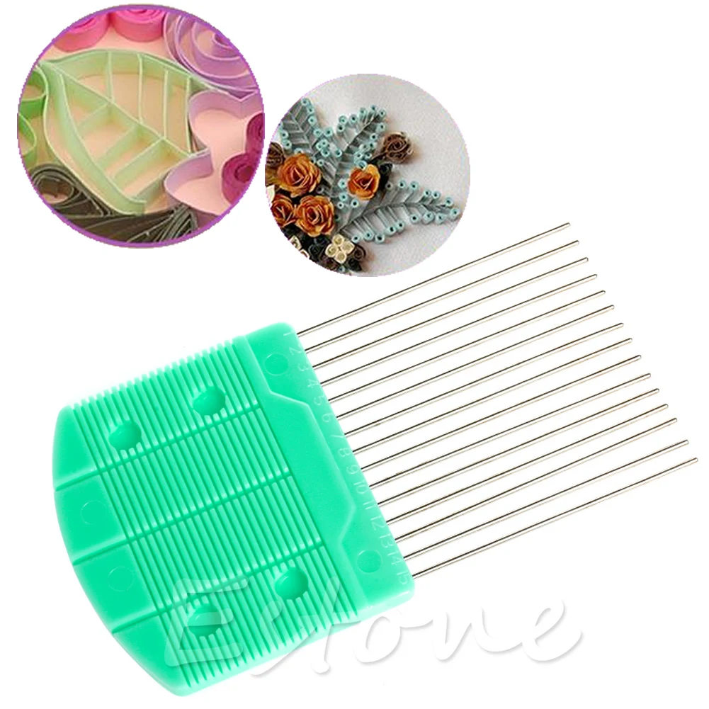 

P82C Paper Quilling Comb Tool Paper Craft Tool Creat Loops Accessory Supply