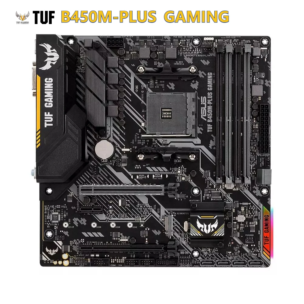 Preise Asus TUF B450M-PLUS GAMING Motherboard Combo Kit Set Ryzen 5 3600 AM4 CPU DDR4 B450