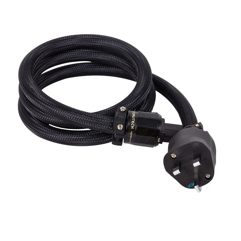 Британский Стандартный медный и серебристый Гибридный шнур питания Mai Jingtu Furukawa