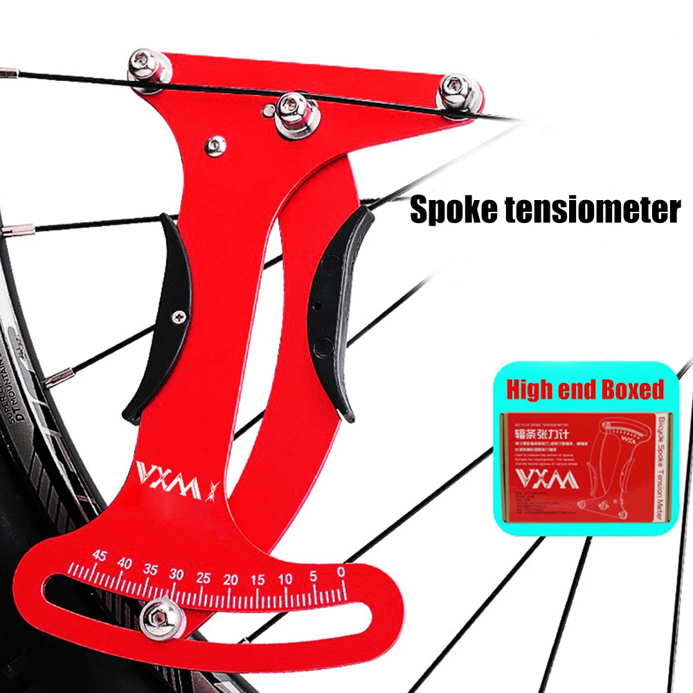 

VXM-Bicycle Spoke Tension Meter, Bicycle Spoke Repair Tool, Aluminum Alloy Tensiometer