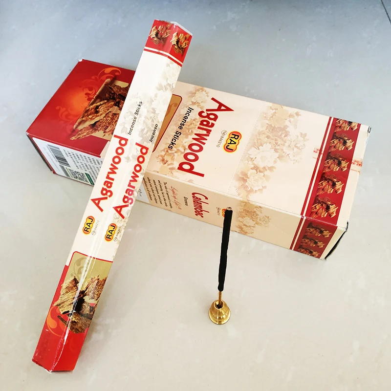 1 маленькая коробка Agarwoo палочка для благовоний тибетская индийский комнатный