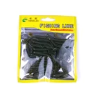 Рыболовная Приманка в виде червяка, 50 шт., 50 мм, искусственный силикагель, Мягкая приманка, блесна, воблер, джиг, окунь, снасти для ловли карпа