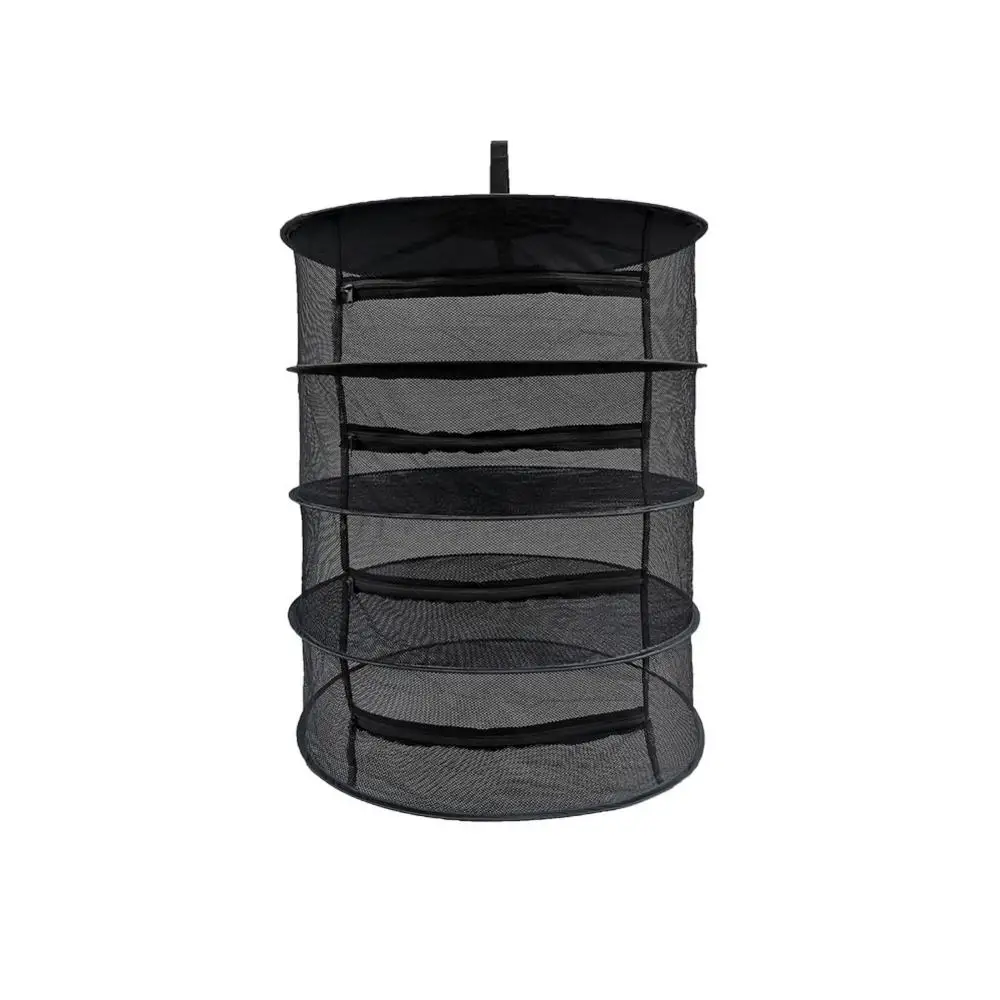Сушильная сетка многослойная подвесная корзина на молнии Складная Сушилка для