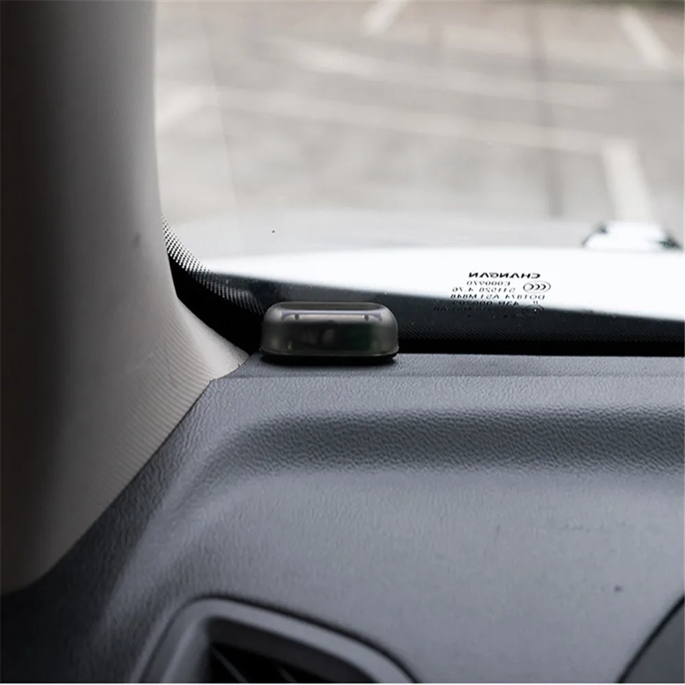 Солнечная USB Мощность автосигнализации светильник Анти кражи Предупреждение
