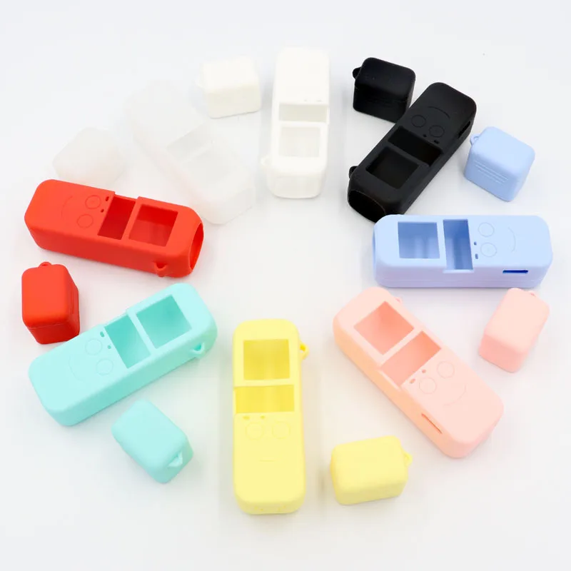 1 комплект мягкий силиконовый чехол защитный для объектива DJI Osmo Pocket Gimbal