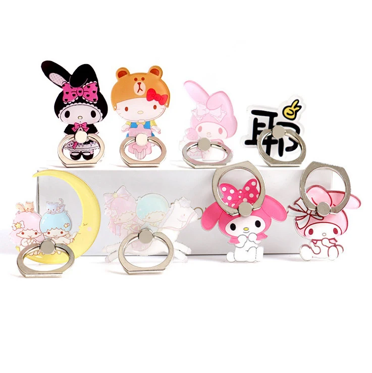 Новый универсальный металлический держатель для мобильного телефона с кольцом