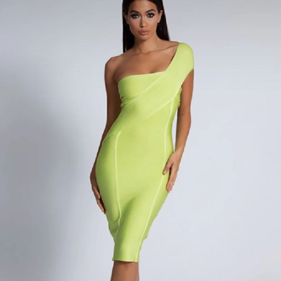 Облегающее Бандажное платье для женщин Vestidos Verano летнее сексуальное элегантное