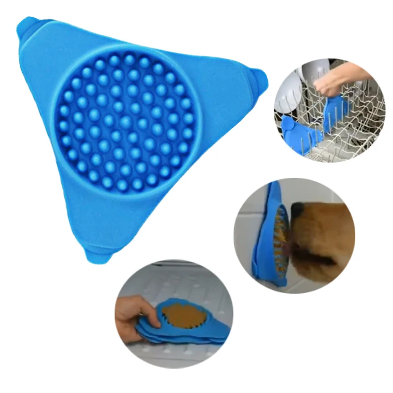 Slow Feederdog Bath Buddy Dog Lick Pad Pet Products Transfer Plate Fixed Suction Silicone Cup Bowl | Дом и сад