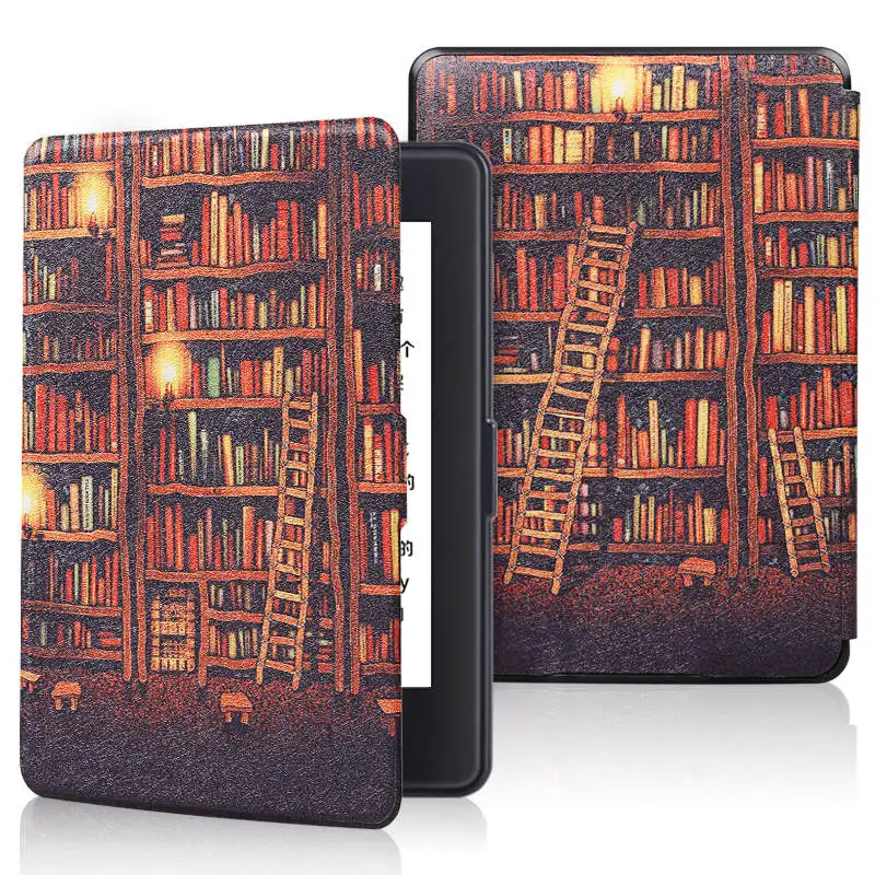 Gold bookstore Чехол для Amazon Kindle Paperwhite 2 3 чехол с откидной крышкой для Paperwhite 1/2/3 из искусственной кожи чехол для планшета 6 дюймов Чехол для электронной книги - Цвет: Gold bookstore