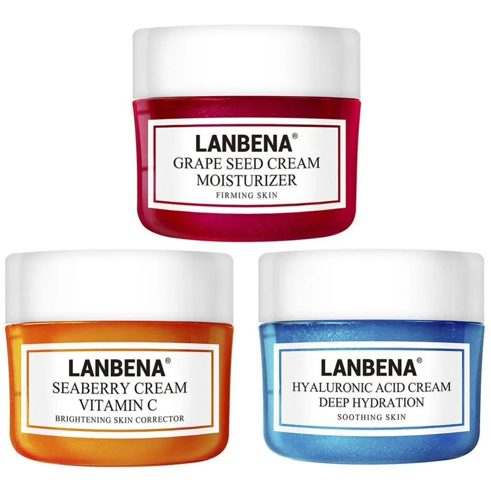 VC/Гиалуроновая кислота/Виноградные семена интенсивный увлажняющий крем для лица