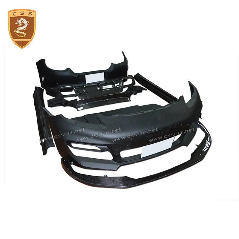 

Real Carbon Fiber Front Lip For Porsche Panamera 970 2011-2013 Models Top Design V Style