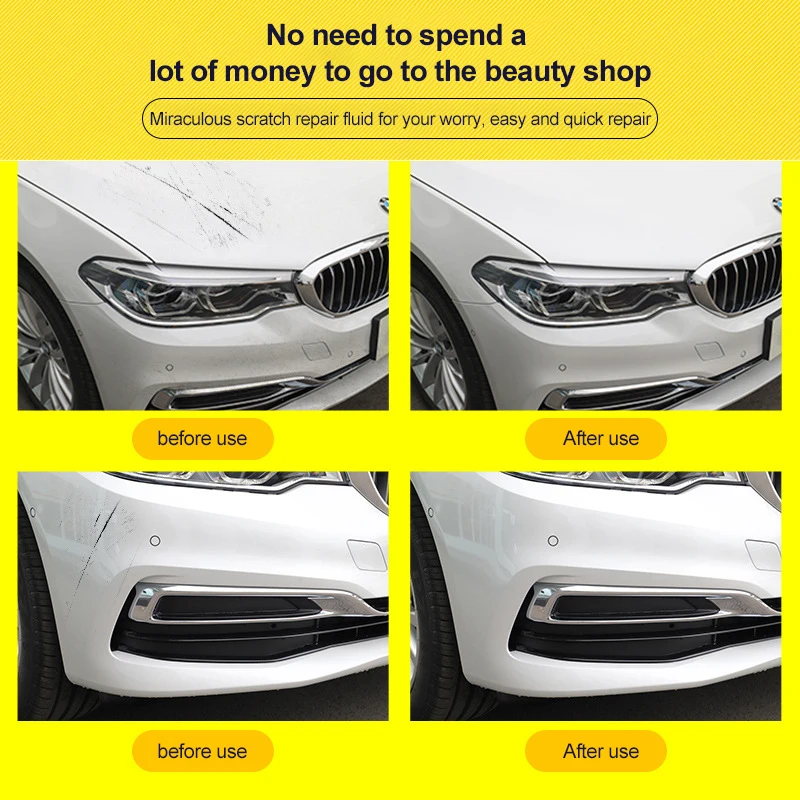 

Polishing Paste Wax Car Scratch Repair Agent Hydrophobic Paint Care Painting Waterproof Scratches Remover Glass Cleaning Agent