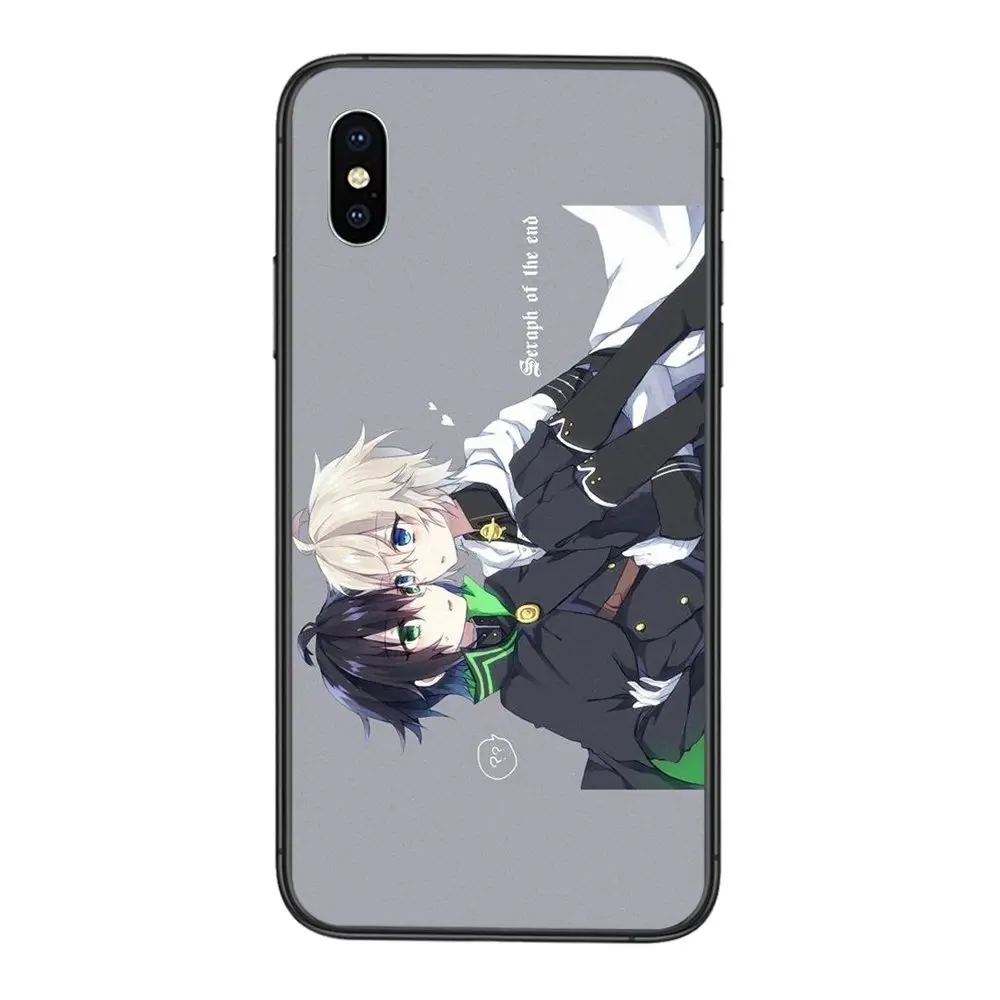Чехол для телефона Owari No Seraph черный из ТПУ хороший магазин Xiaomi Redmi 9 8 7 K40 9A 9C Pro Plus Nfc