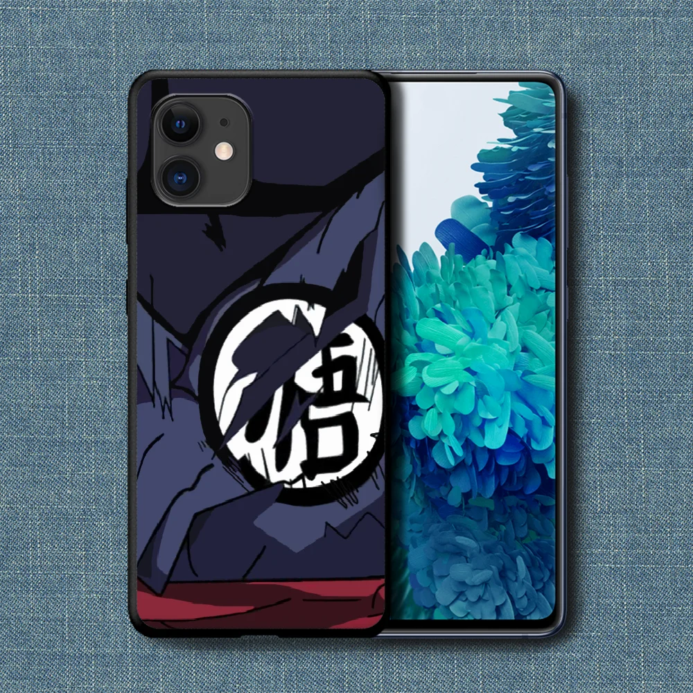 

Cartoon Anime D-Dragon Ball Goku Phone Case For iPhone 4 4s 5 5S SE 5C 6 6S 7 8 Plus X XS XR 11 12 Mini Pro Max 2020 black Prime
