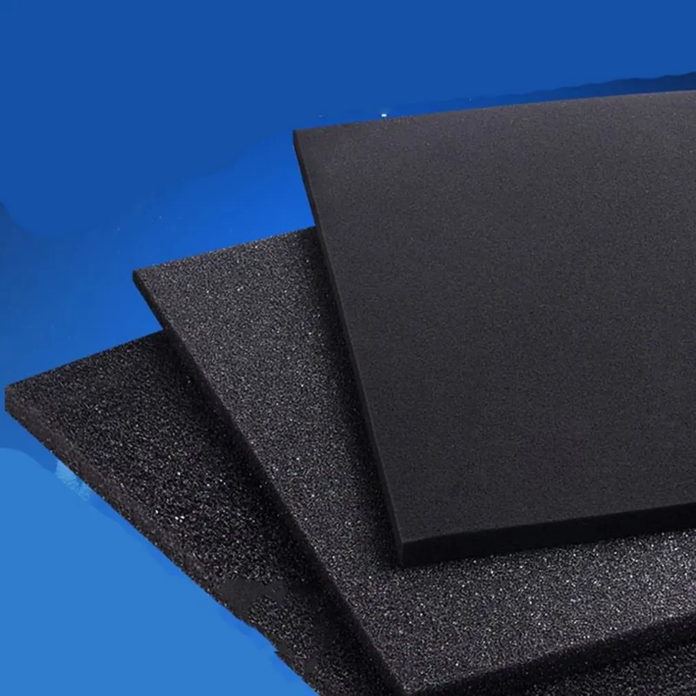 

Outdoor Tool Universal Black Filtration Foam Aquarium Fish Tank Biochemical Filter Sponge Pad Lightweight And Softness Design